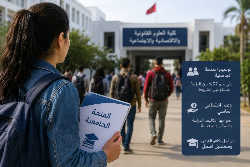 المنحة الجامعية تقترب من الجميع.. ماذا يعني توسيع الاستفادة بالنسبة للطلبة؟