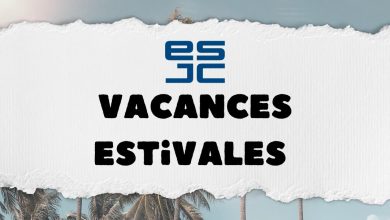 Vacances Estivales de l’ESJC