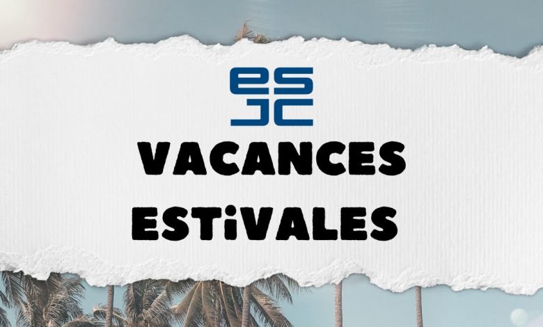 Vacances Estivales de l’ESJC