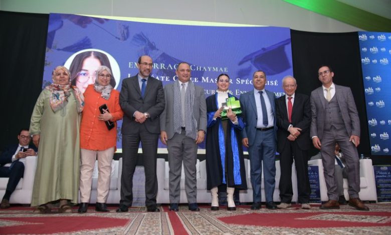 Photo de la cérémonie de remise des diplômes de la promotion 2023